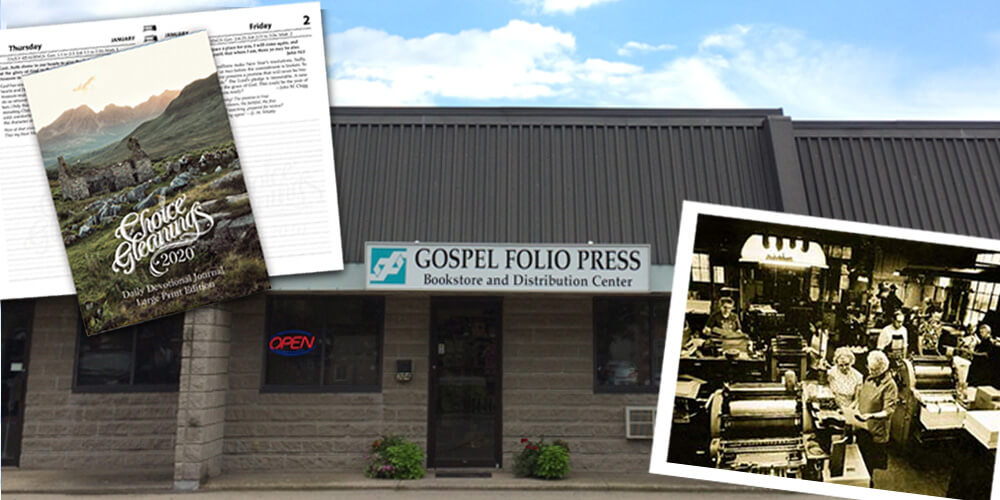 Report: Gospel Folio Press